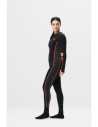 Pantaloni termici de damă, din lână merino, Snickers Workwear, Stay Warm, 9471, Black/Anthracite Melange