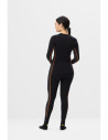 Pantaloni termici de damă, din lână merino, Snickers Workwear, Stay Warm, 9471, Black/Anthracite Melange