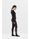 Pantaloni termici de damă, din lână merino, Snickers Workwear, Stay Warm, 9471, Black/Anthracite Melange