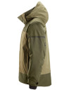Geacă impermeabilă, termoizolantă, cu glugă, de iarnă, Snickers Workwear, AllroundWork, 1112, Steel Grey/Dark Steel Grey