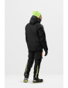 Geacă impermeabilă, termoizolantă, cu glugă, de iarnă, Snickers Workwear, AllroundWork, 1112, Black/Black