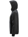 Hanorac cu glugă & logo, pentru bărbați, bumbac&poliester, Snickers Workwear, 2845, Black