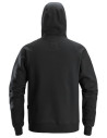 Hanorac cu glugă & logo, pentru bărbați, bumbac&poliester, Snickers Workwear, 2845, Black