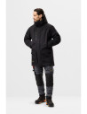 Geacă parka impermeabilă, căptușită, cu glugă, de iarnă, Snickers Workwear, AllroundWork, 1801, Black/Black