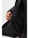 Geacă parka impermeabilă, căptușită, cu glugă, de iarnă, Snickers Workwear, AllroundWork, 1801, Black/Black