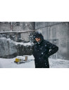 Geacă parka impermeabilă, căptușită, cu glugă, de iarnă, Snickers Workwear, AllroundWork, 1801, Black/Black