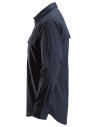 Cămașă de bărbați, mânecă lungă, UPF 50+, Snickers Workwear, LiteWork, 8521, Navy