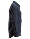 Cămașă de bărbați, mânecă lungă, UPF 50+, Snickers Workwear, LiteWork, 8521, Navy