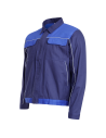Jachetă de lucru cu multiple buzunare, 100% bumbac, 240 g/mp, Asimo Blue