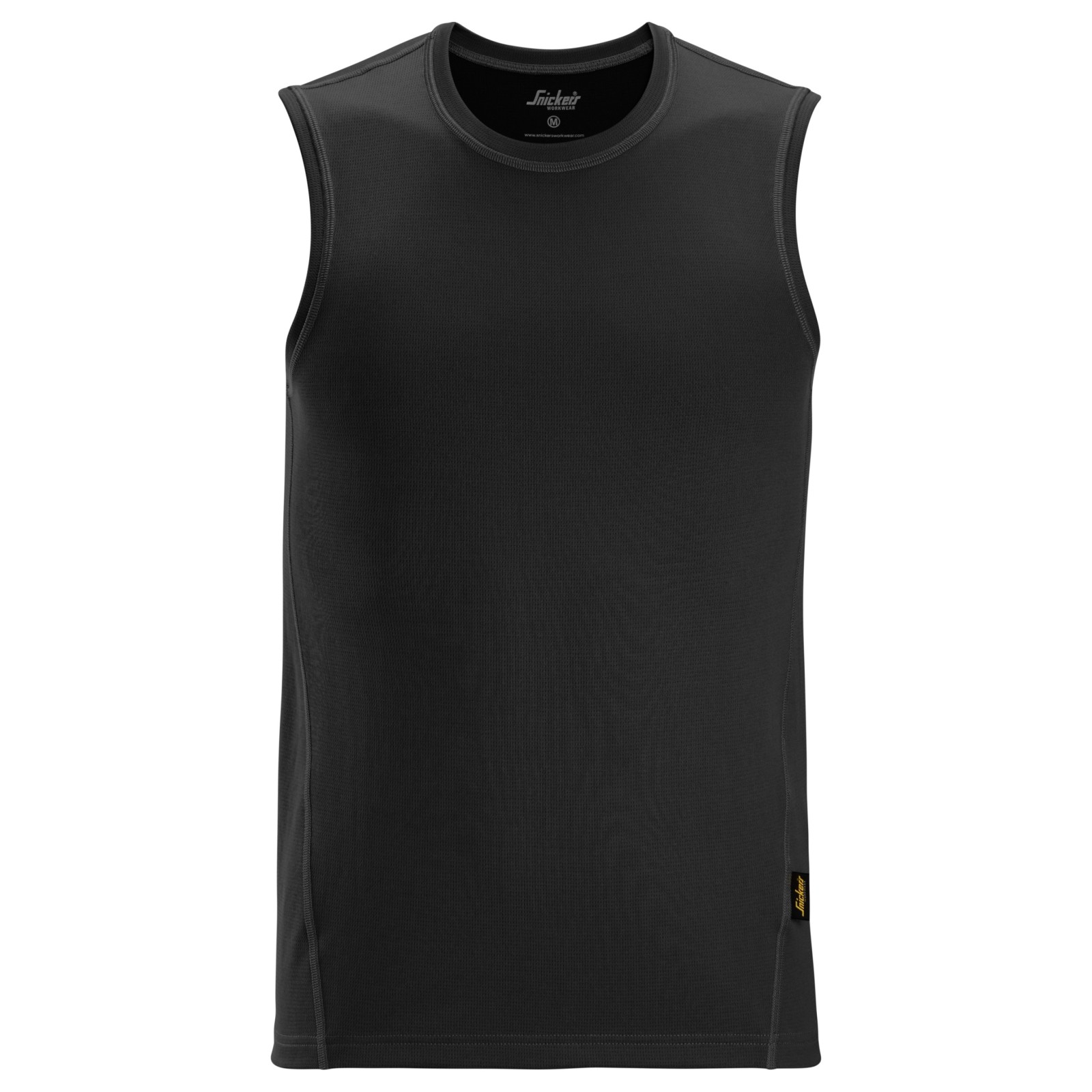 Maiou pentru bărbați, UPF 50+, poliester 100%, Snickers Workwear, Stay Fresh, 2956, Black