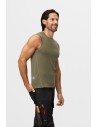Maiou pentru bărbați, UPF 50+, poliester 100%, Snickers Workwear, Stay Fresh, 2956, Khaki Green