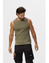 Maiou pentru bărbați, UPF 50+, poliester 100%, Snickers Workwear, Stay Fresh, 2956, Khaki Green