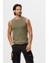 Maiou pentru bărbați, UPF 50+, poliester 100%, Snickers Workwear, Stay Fresh, 2956, Khaki Green