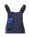 Pantaloni cu pieptar de lucru, impermeabili, pentru iarnă, 240 g/mp, Collins Bibpants