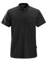 Tricou polo de bărbați, cu buzunar, bumbac+poliester, Snickers Workwear Classic, 2708, Black