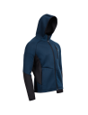 Hanorac cu glugă, unisex, design sportiv, Revolt Scuba Blue