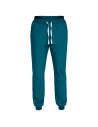 Pantaloni medicali flexibili, unisex, Nobby Petrol, 94% poliester + 6% spandex, albastru petrol