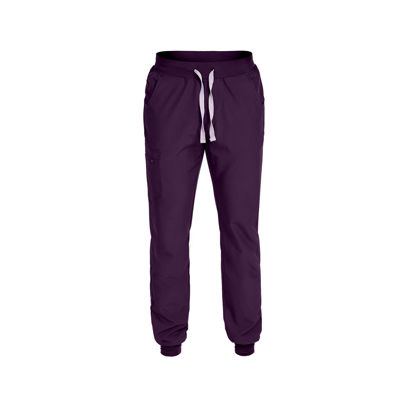 Pantaloni medicali flexibili, unisex, Nobby Purple, 94% poliester + 6% spandex, violet