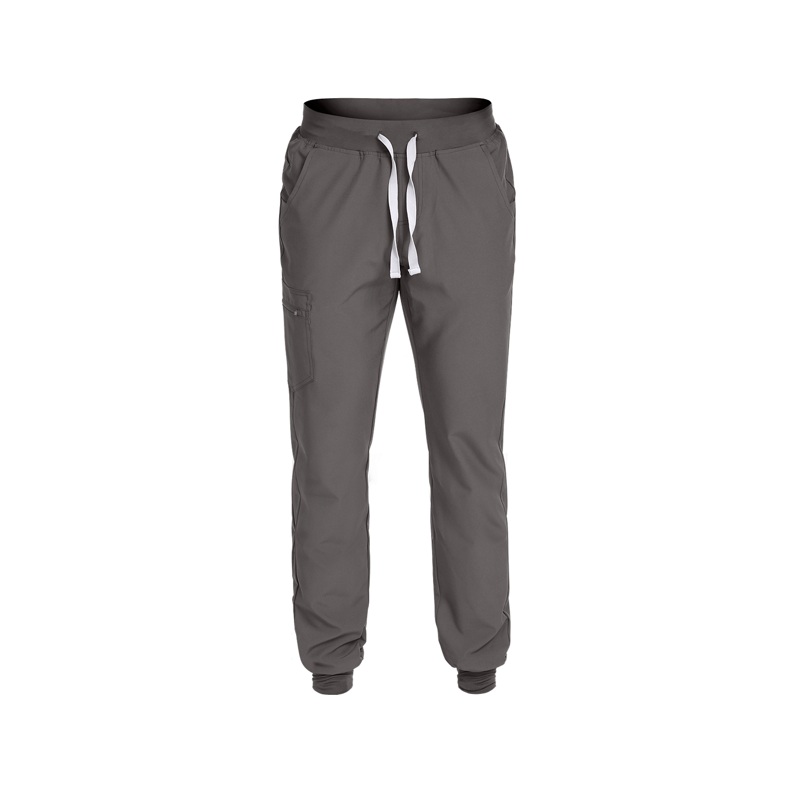 Pantaloni medicali flexibili, unisex, Nobby Grey, 94% poliester + 6% spandex, gri