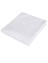 BU, prosop alb pentru baie, gros, cu absorbție mare, 500 g/mp, 70x140 cm, 100% bumbac