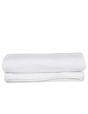BU, prosop alb pentru baie, gros, cu absorbție mare, 500 g/mp, 70x140 cm, 100% bumbac