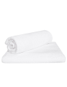 BU, prosop alb pentru baie, gros, cu absorbție mare, 500 g/mp, 70x140 cm, 100% bumbac