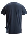 Tricou de bărbați, 65% poliester + 35% bumbac, 200 g/mp, Snickers Workwear Logo, 2590, Dark Navy Melange