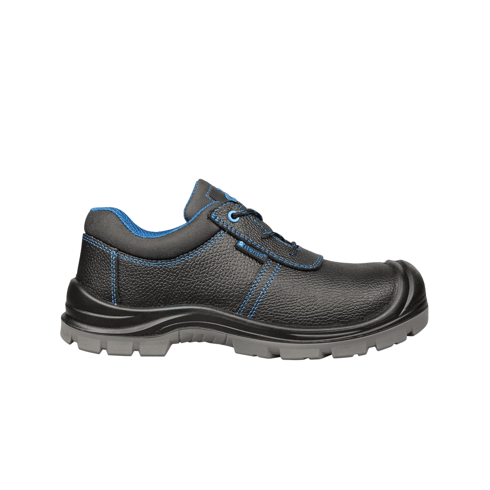 Pantofi de protecție unisex, din piele, cu bombeu și lamelă nemetalice, Toledo Pro S3