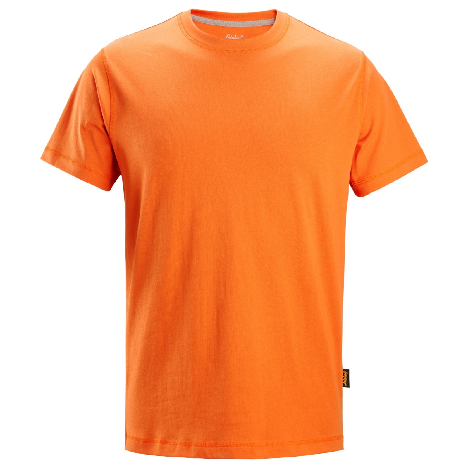 Tricou de bărbați, bumbac 100%, Snickers Workwear Classic, 2502, Warm Orange