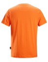 Tricou de bărbați, bumbac 100%, Snickers Workwear Classic, 2502, Warm Orange
