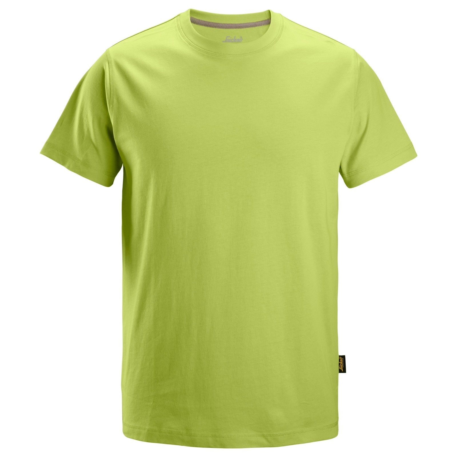 Tricou de bărbați, bumbac 100%, Snickers Workwear Classic, 2502, Lime