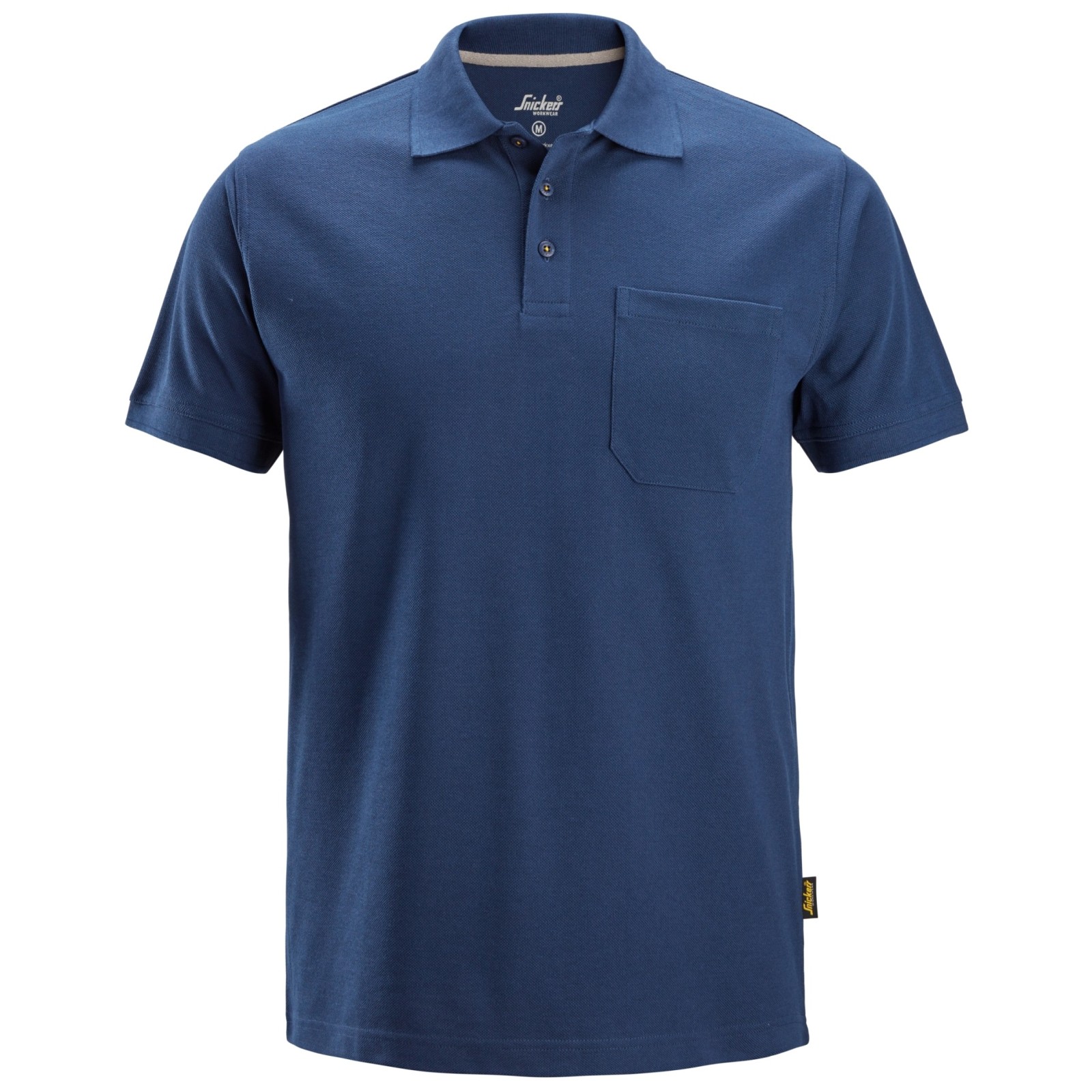 Tricou polo de bărbați, cu buzunar, bumbac+poliester, Snickers Workwear Classic, 2708, Deep Blue