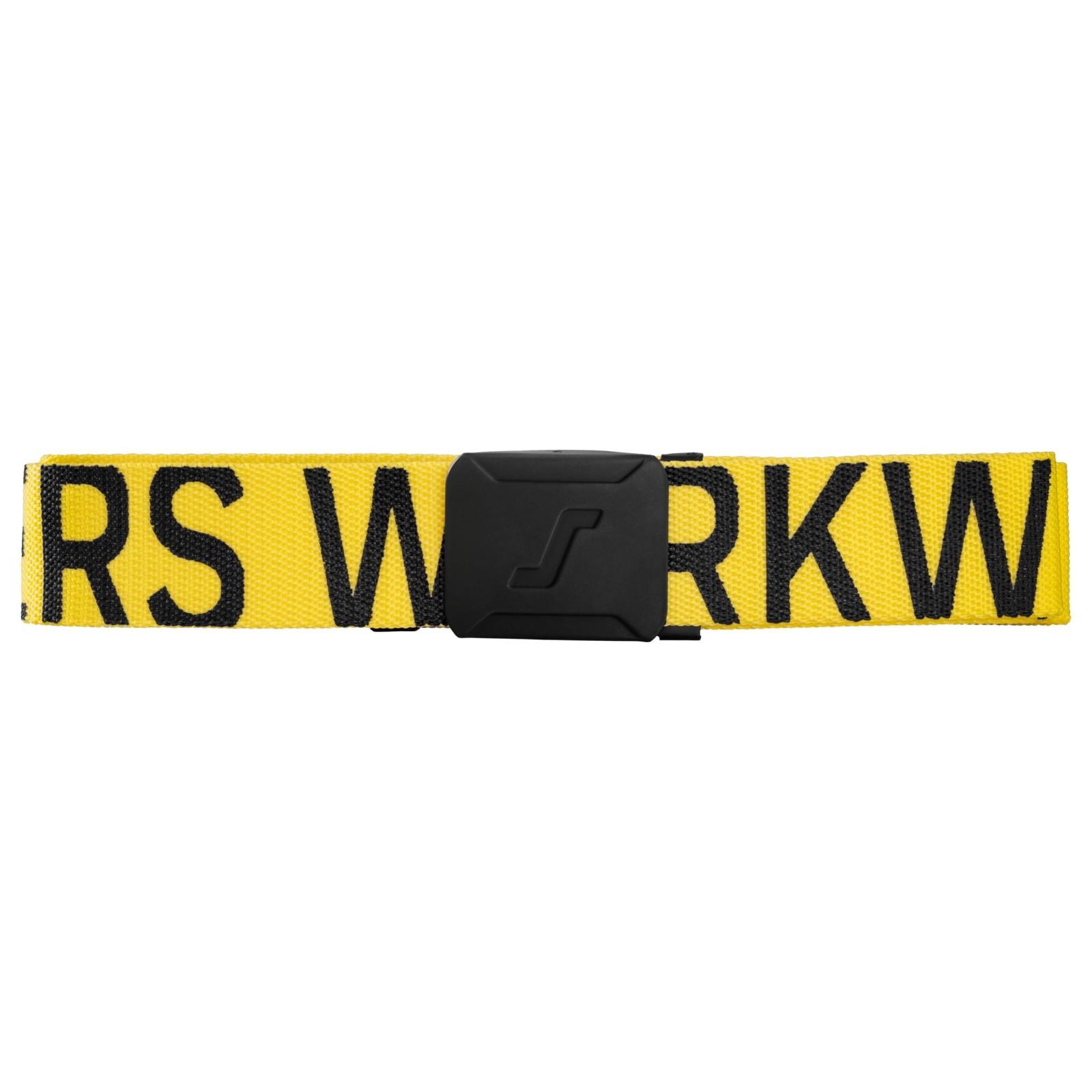 Curea textilă rezistentă, cu logo, 40 mm lățime, Snickers Workwear, 9004, Yellow/Black