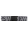 Curea textilă rezistentă, cu logo, 40 mm lățime, Snickers Workwear, 9004, Grey/Steel Grey