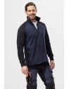 Pantaloni de lucru, 4-way stretch, anti-vânt, Snickers Workwear, AllroundWork, 6375, Navy/Black