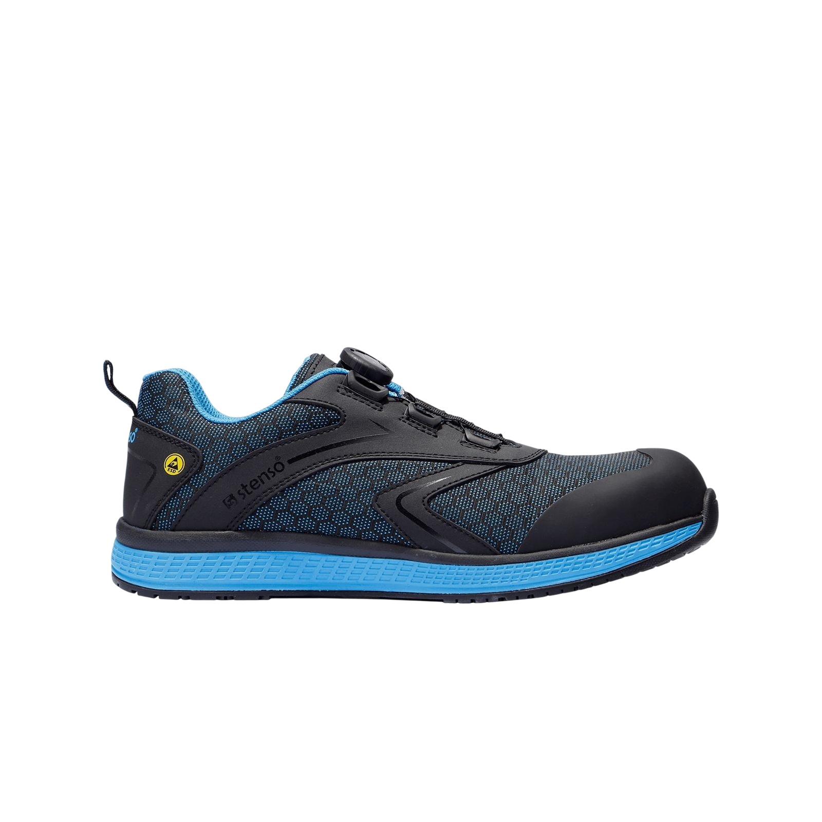 Pantofi de protecție unisex, metal-free, cu bombeu din fibră de sticlă, Neo Matrix S1PS MF ESD