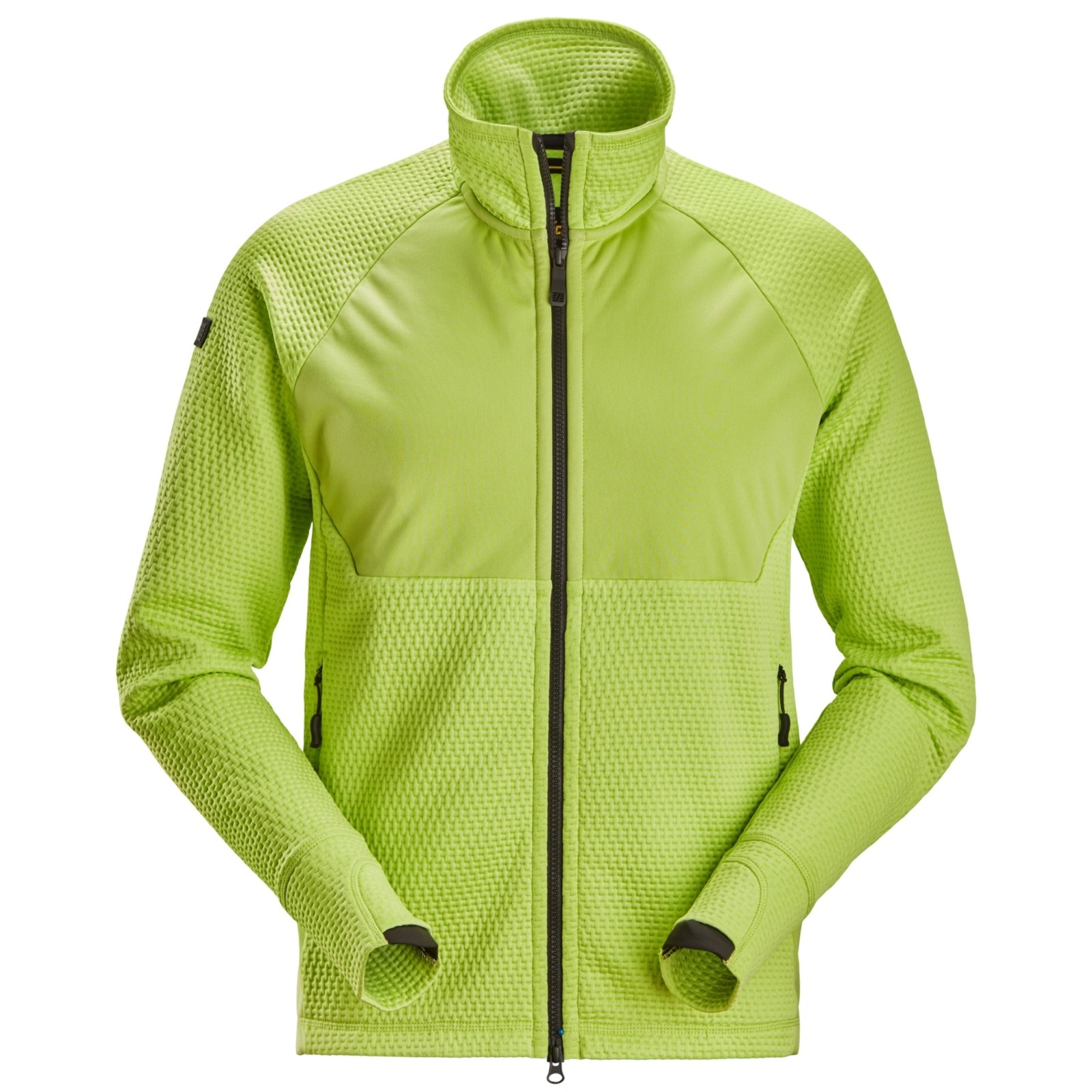 Jachetă, strat intermediar, Snickers Workwear, FlexiWork, 8404, Lime