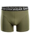 Set 2 perechi x boxeri bărbați, stretch, Snickers Workwear, 9436, Navy/Khaki Green