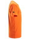 Tricou de bărbați, 100% bumbac, 200 g/mp, Snickers Workwear Logo, 2590, Warm Orange