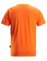 Tricou de bărbați, 100% bumbac, 200 g/mp, Snickers Workwear Logo, 2590, Warm Orange