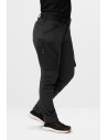 Pantaloni de lucru de damă, 4-way stretch, fără buzunare pt genunchiere, Snickers Workwear, FlexiWork, 6877, Black/Black