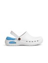 Saboți medicali unisex, din spumă EVA, cu talpă antiderapantă, Dian Eva Soft White, OB E A SRC