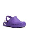 Saboți medicali unisex, din spumă EVA, cu talpă antiderapantă, Dian Eva Soft Violet, OB E A SRC