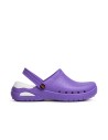 Saboți medicali unisex, din spumă EVA, cu talpă antiderapantă, Dian Eva Soft Violet, OB E A SRC