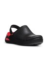 Saboți medicali unisex, din spumă EVA, cu talpă antiderapantă, Dian Eva Soft Black, OB E A SRC