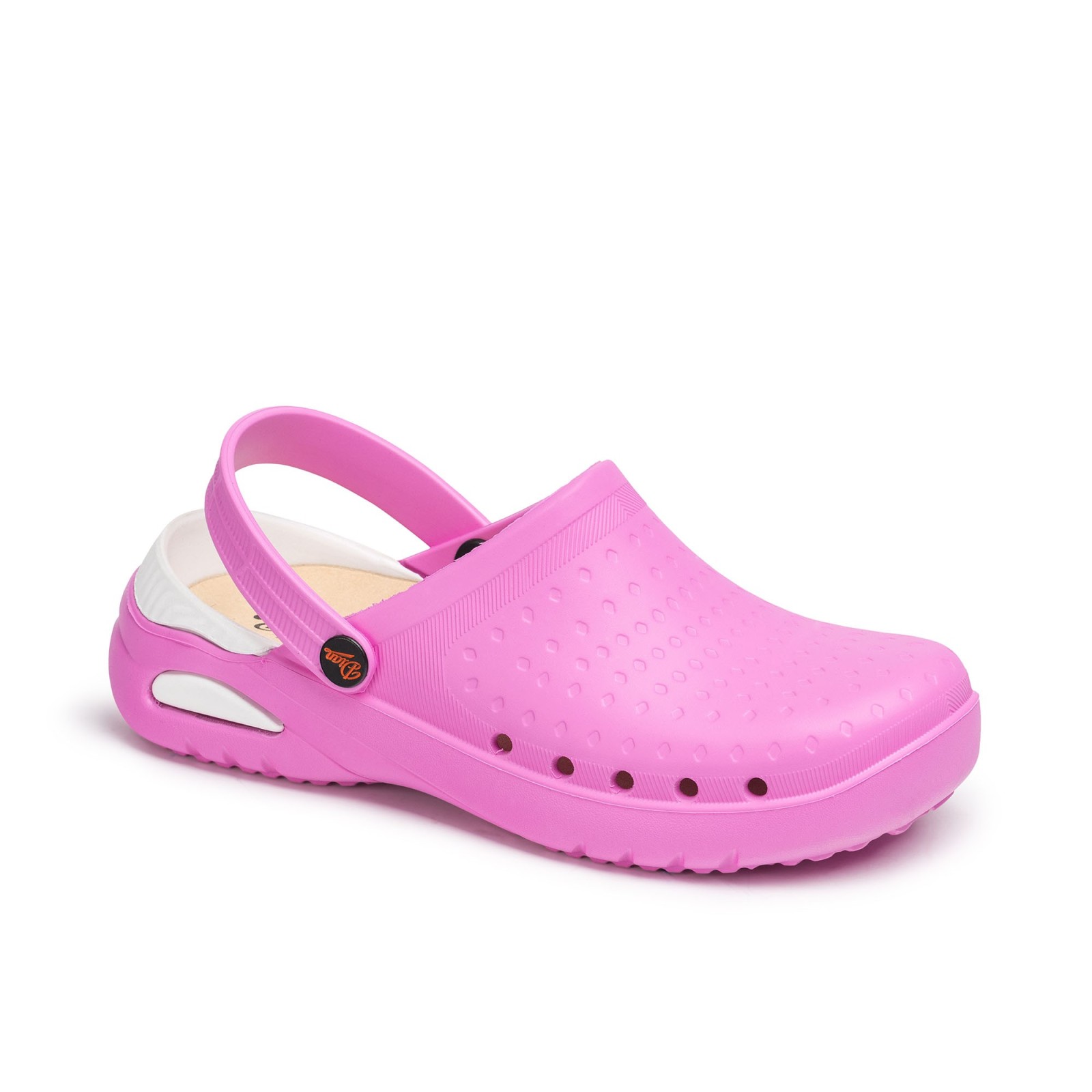 Saboți medicali unisex, din spumă EVA, cu talpă antiderapantă, Dian Eva Soft Pink, OB E A SRC