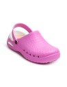 Saboți medicali unisex, din spumă EVA, cu talpă antiderapantă, Dian Eva Soft Pink, OB E A SRC