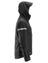 Jachetă softshell, cu glugă, Snickers Workwear, AllroundWork, 1229, Black/Black