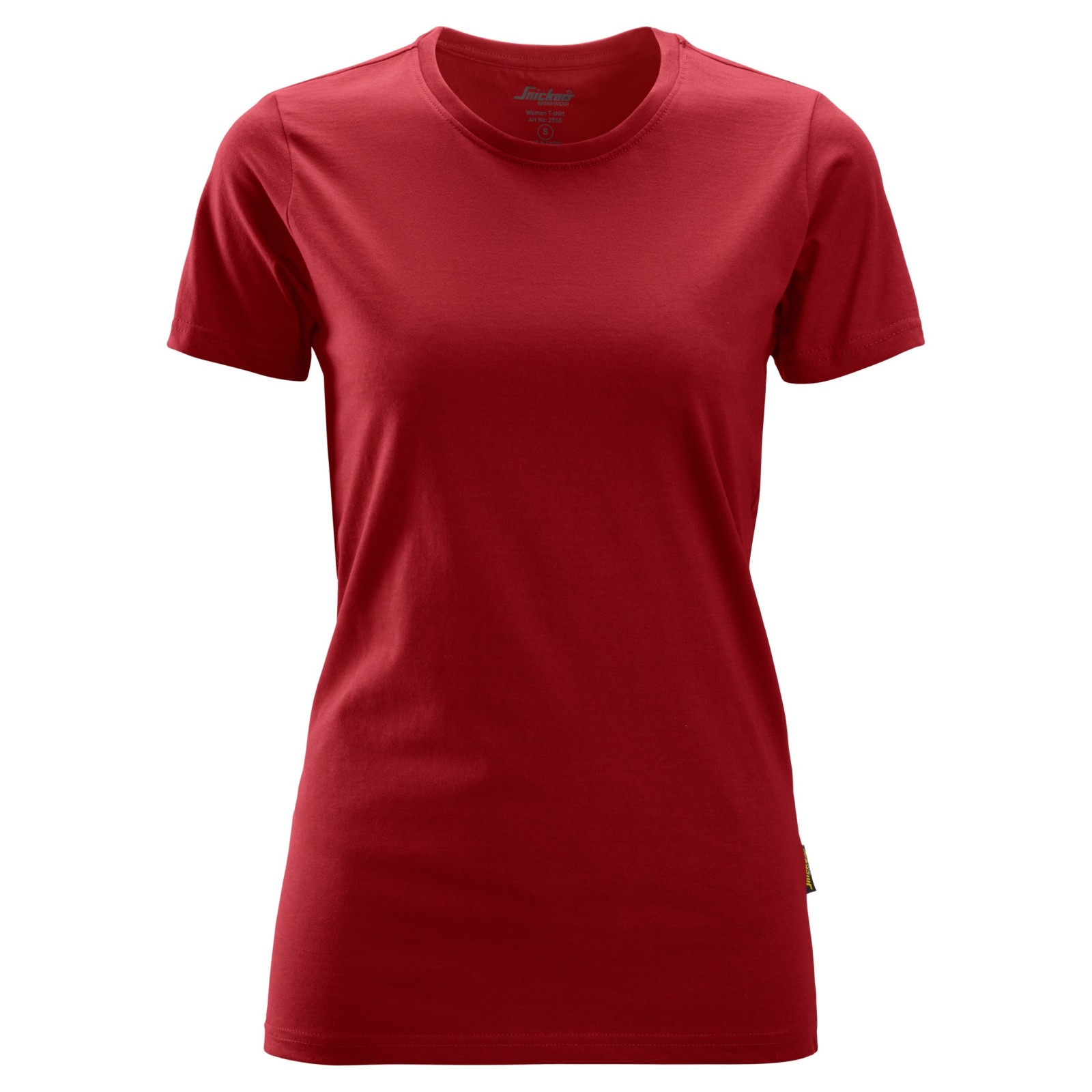 Tricou de damă, bumbac 100%, Snickers Workwear Classic, 2516, Chili Red