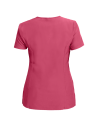 Tunică medicală de damă, fucsia, cu mânecă scurtă, flexibilă, Nobby Fuchsia